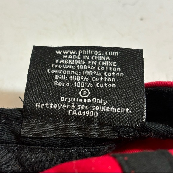 🛍️3/$30 Marvel Deadpool black and red SnapBack baseball cap hat - Picture 11 of 11